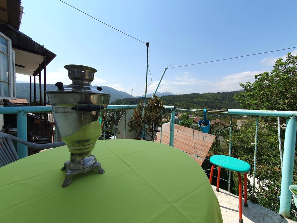Patio, Day, Balcony/Terrace, Mountain view