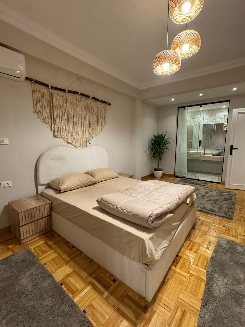 Zamalek Loft with Bohemian Luxurystyle and Nile view Apartment in Cairo