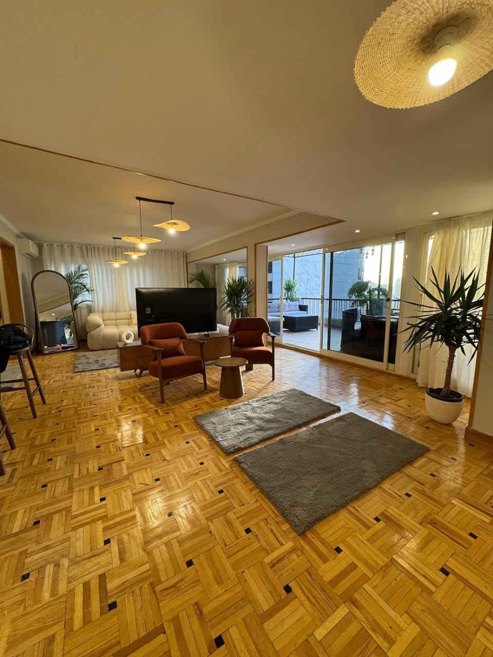 Zamalek Loft with Bohemian Luxurystyle and Nile view Apartment in Cairo