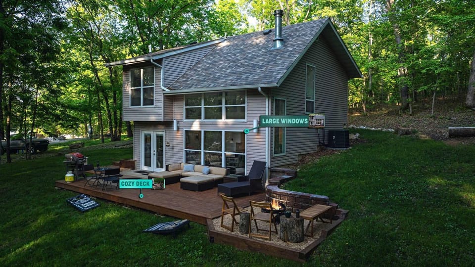 Treehouse LOZ - Seclusion for 6 House in Osage Beach