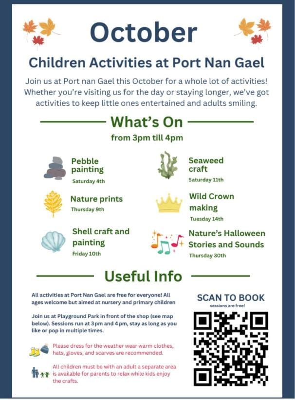 The Hideouts at Port nan Gael Campsite Campground/ 
RV Resort in Scotland