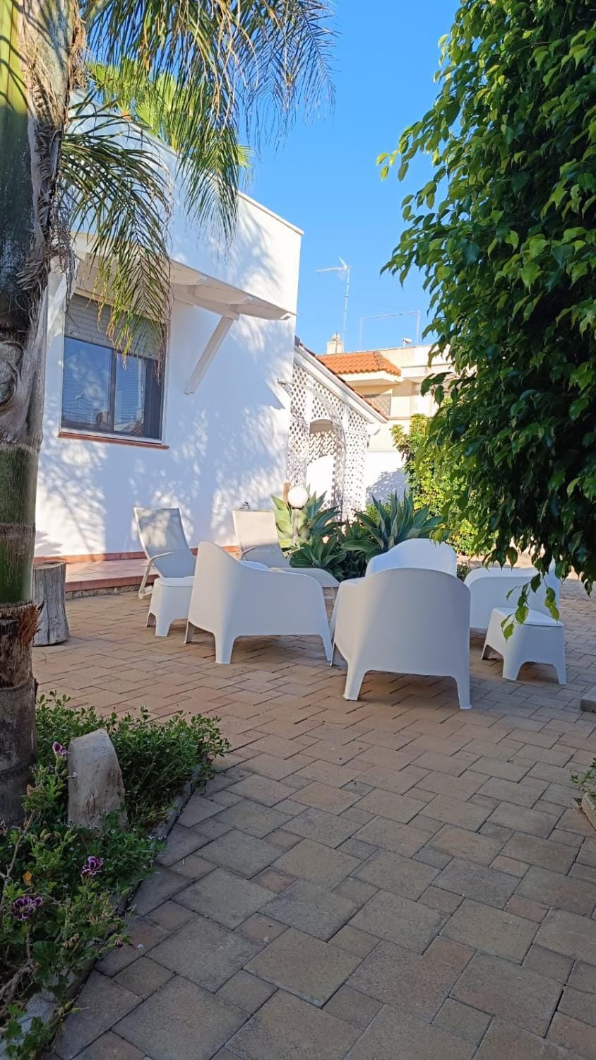 Property building, Garden view