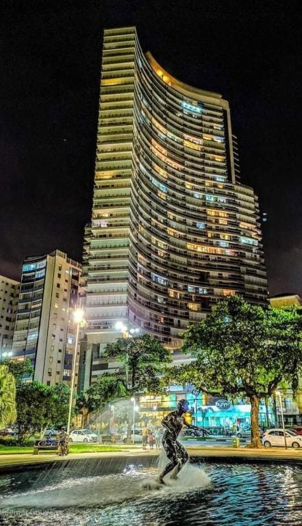 UNLIMITED OCEAN FRONT ESTÚDIO LUXO FRENTE Mar Apartment in Santos