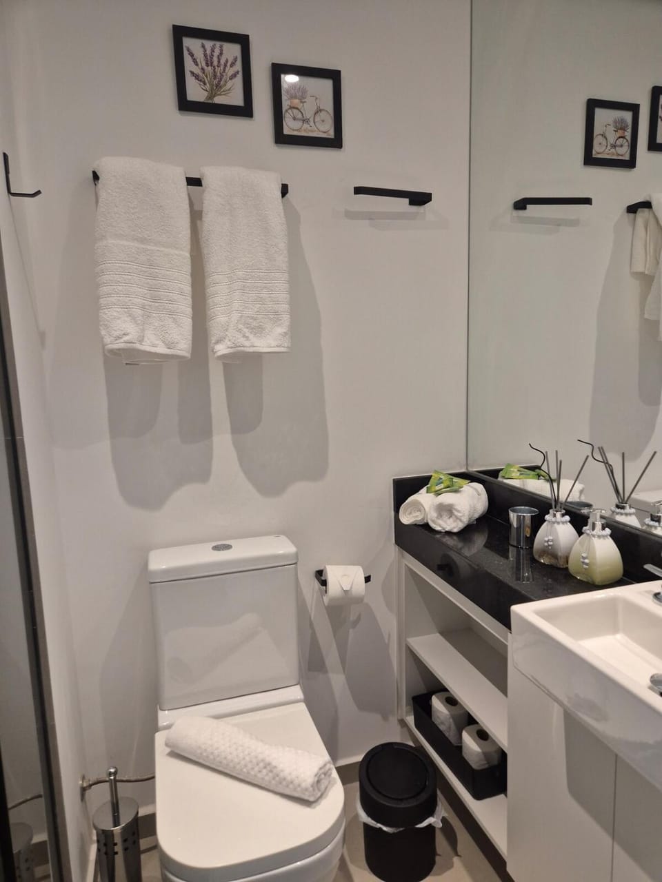 Toilet, Bathroom, towels