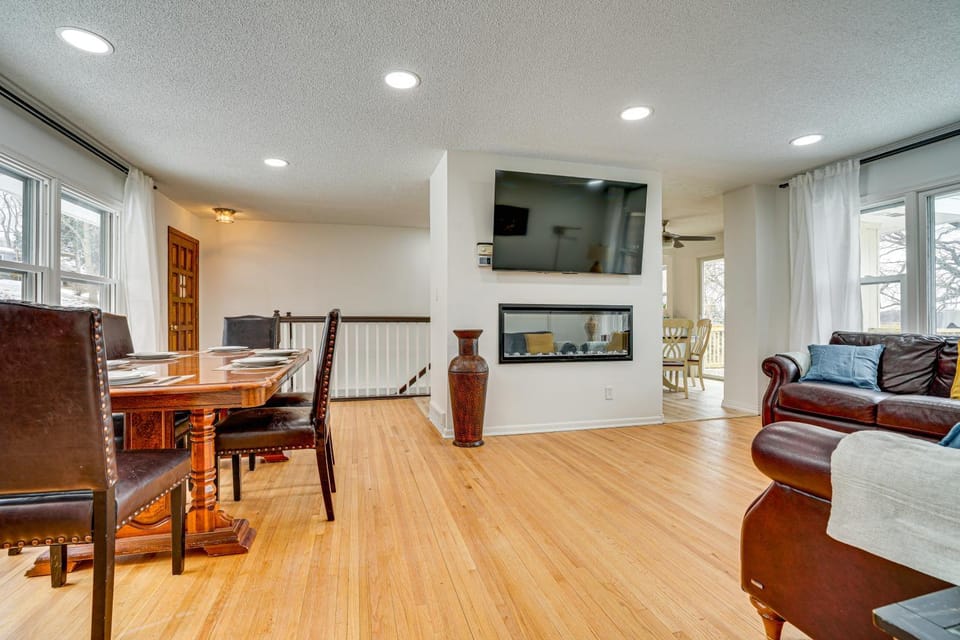Waterfront Eagle Lake Home w/ Yard & Deck House in Maple Grove