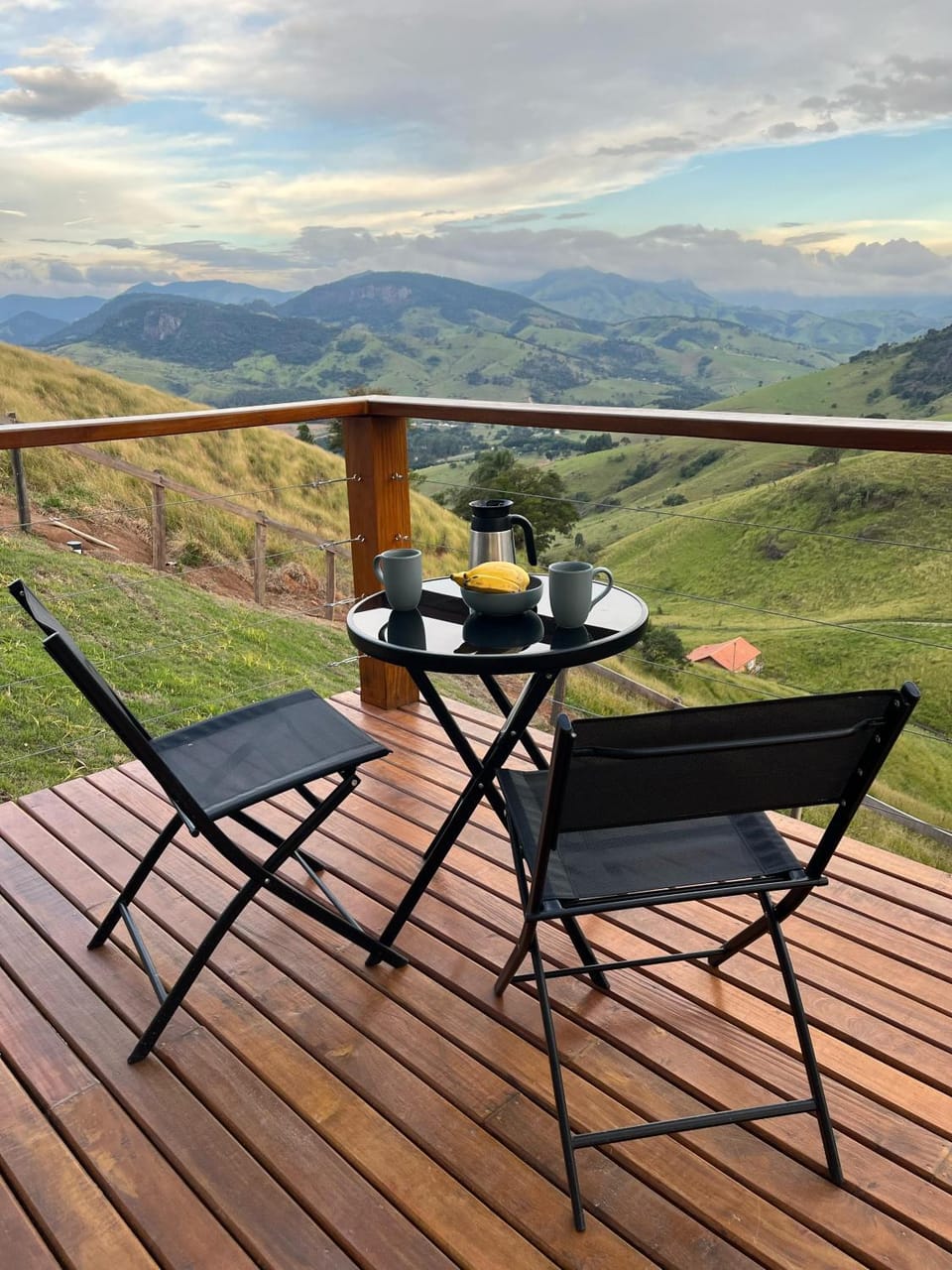 Patio, Natural landscape, Balcony/Terrace, Mountain view