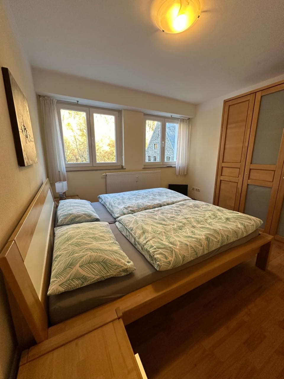 Bed, Photo of the whole room, Bedroom, wardrobe