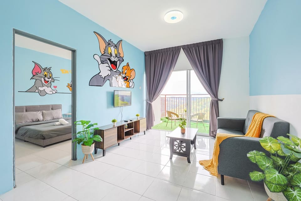 Property building, Bed, Living room, Photo of the whole room, Seating area, Kids's club, Kids's club, Bedroom