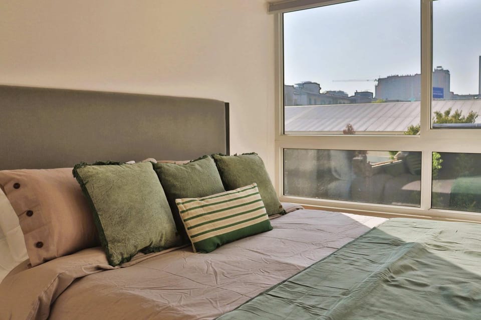 HOM I Nuevo y Luminoso Depto 2D1B en Nunoa 3PAX Apartment in Santiago