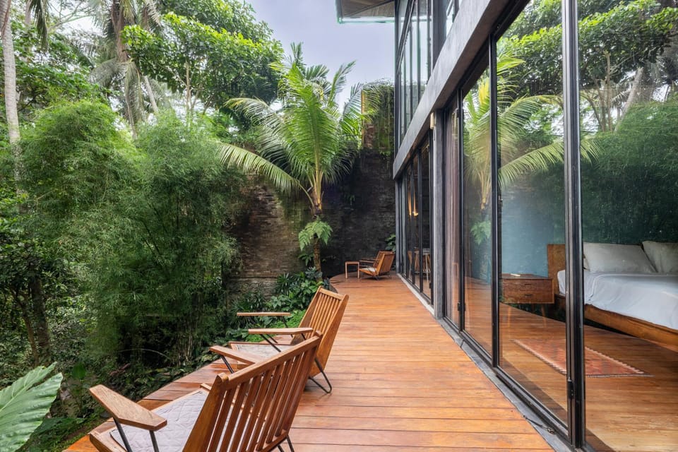 Balcony/Terrace, Garden view
