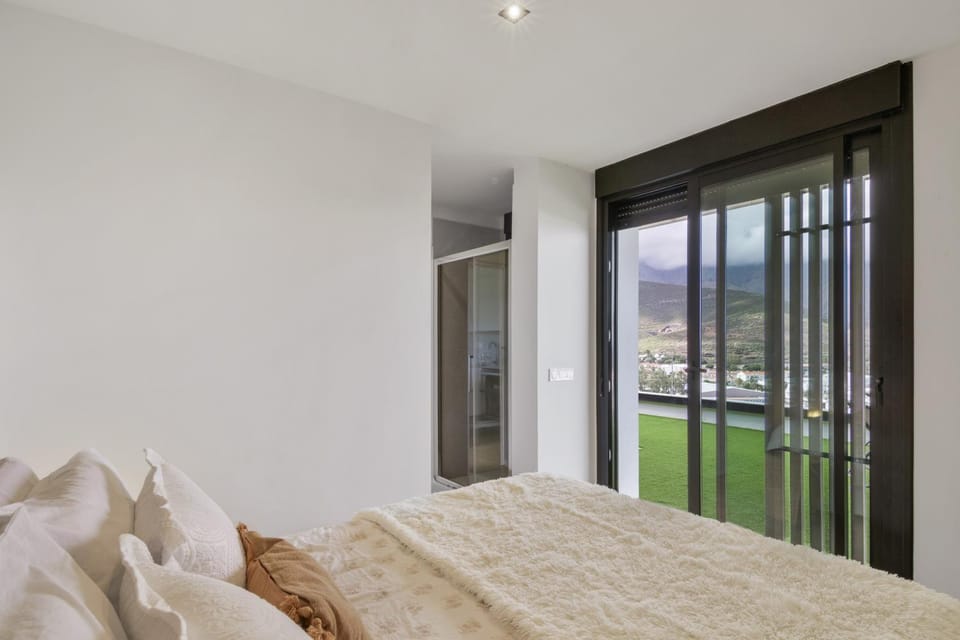 Property building, Living room, Bedroom
