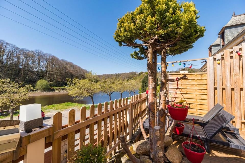Terrasse charme & nature en coeur de Lannion Bed and Breakfast in Lannion