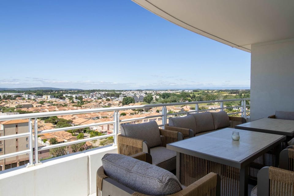 Valras-Loc Panarea Duplex avec vue mer, spa Apartment in Occitanie