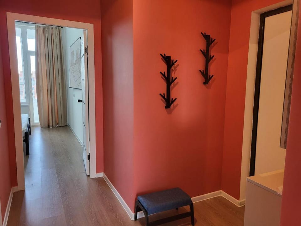 Яркая евродвушка в ЖК Delta Apartment in Kazakhstan