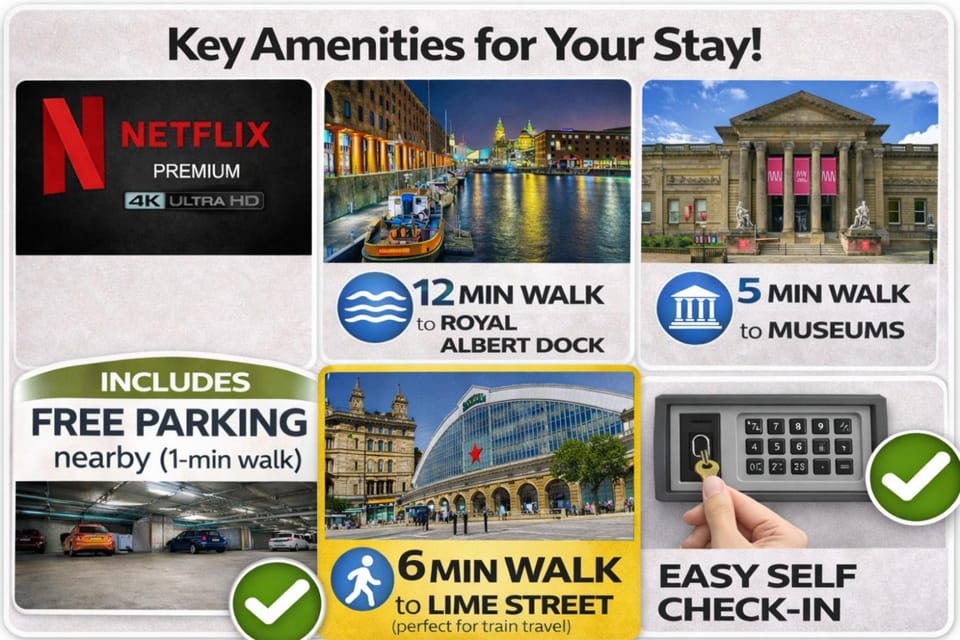Nearby landmark, TV and multimedia, Area and facilities, Entertainment, Location, Parking