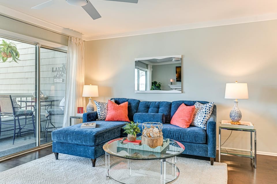 Waterfront Lake Norman Retreat with Balcony Apartment in Cornelius