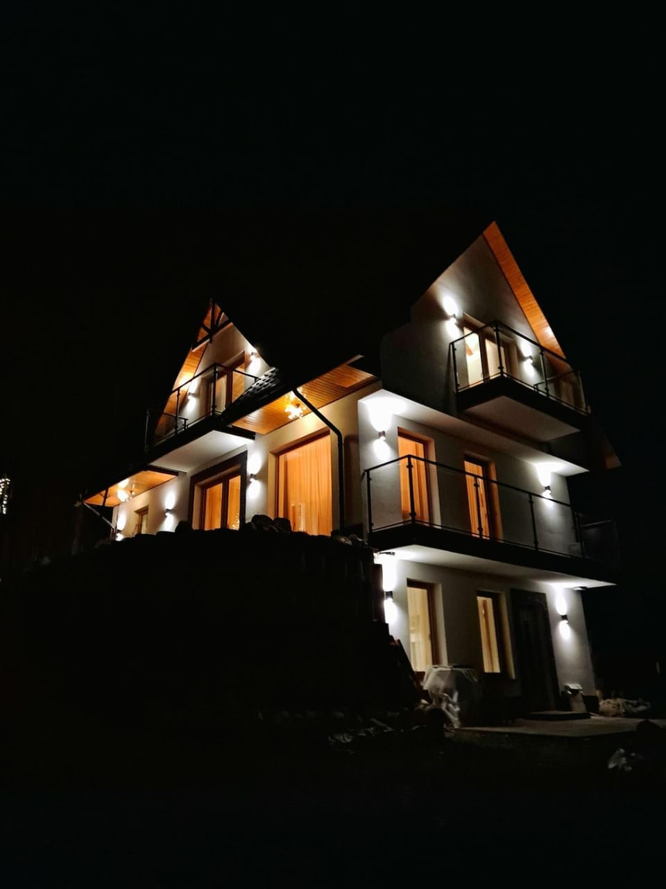 Property building, Night