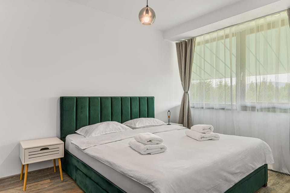 Zen Loft with Forest View in Silver Mountain Apartment in Brasov