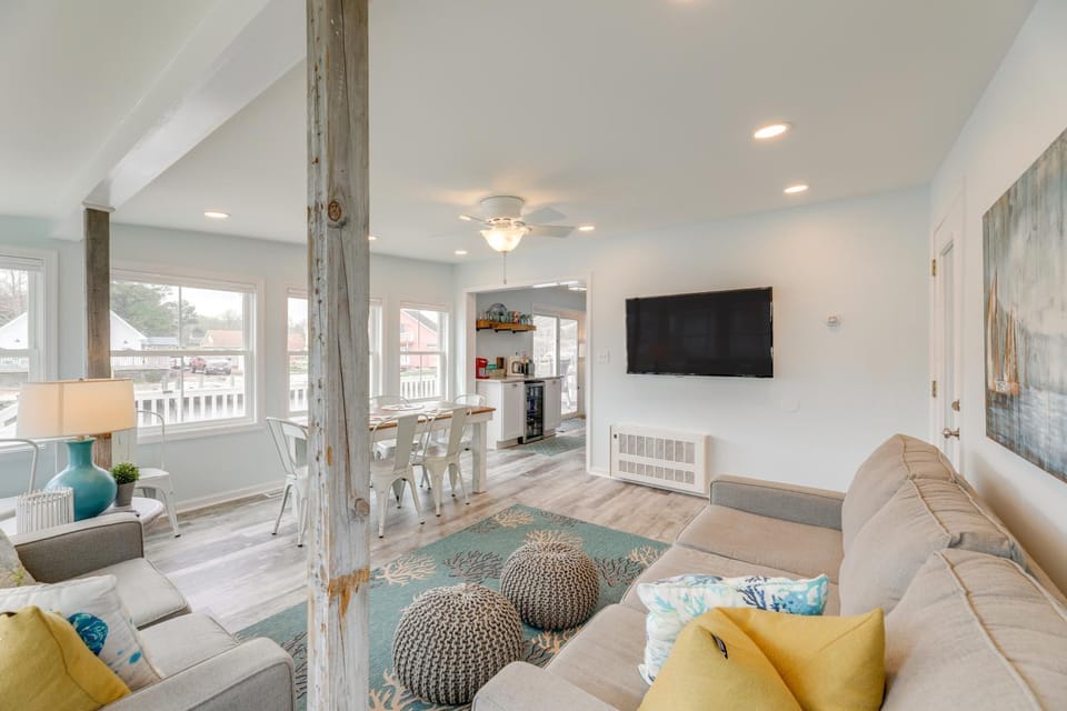 Waterfront Cottage w/ Private Dock in Ocean Pines! House in Ocean Pines