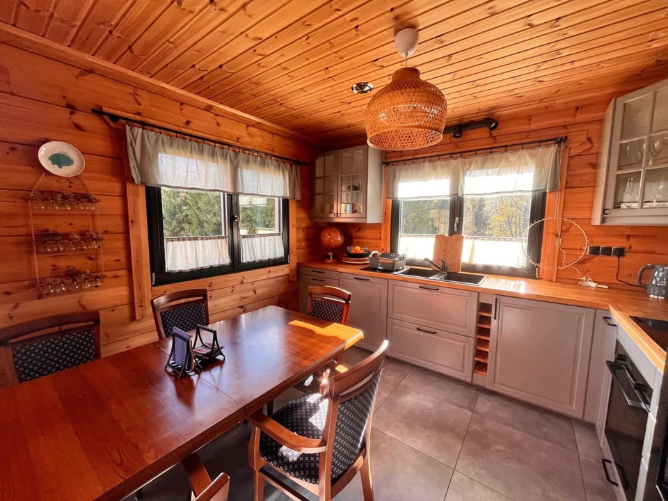 Communal kitchen, stove