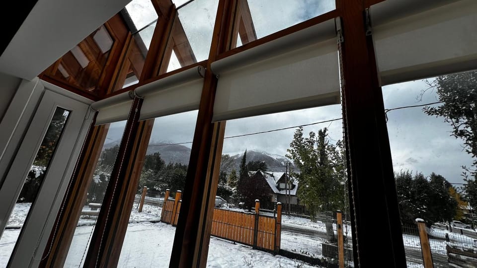 Property building, Natural landscape, Winter, Mountain view