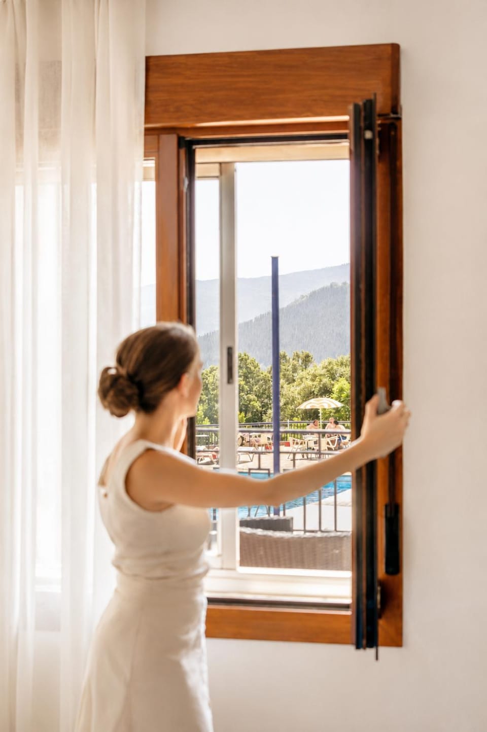 View (from property/room), Balcony/Terrace, Mountain view