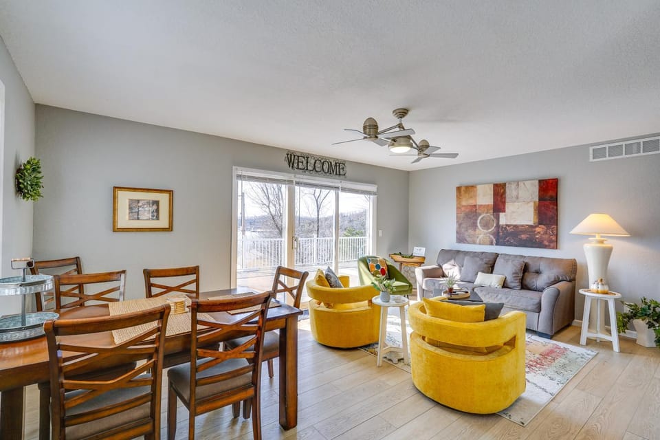 3 Mi to the Lake: Rocky Mount Home w/ Water Views! House in Lake of the Ozarks