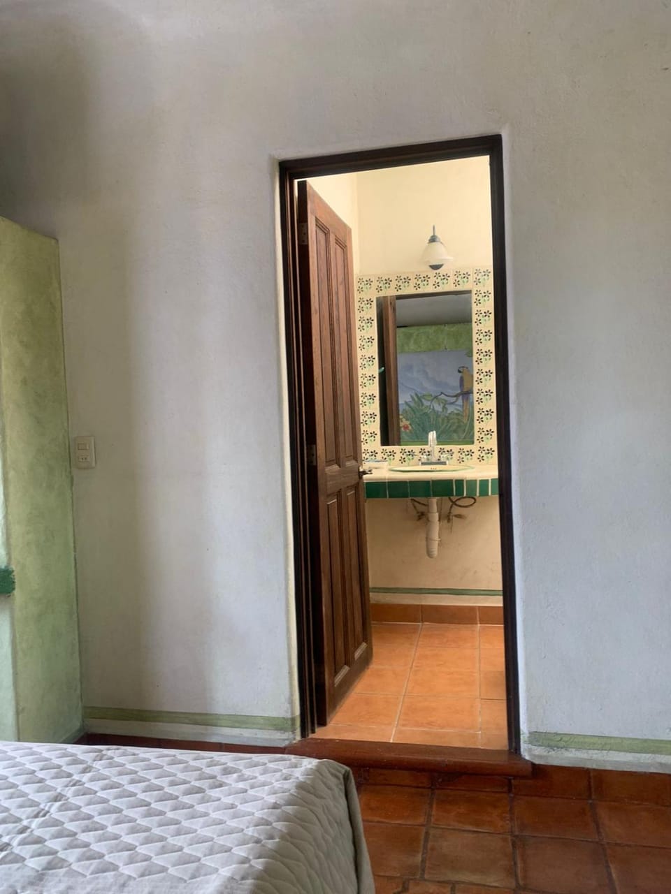Bed, Bathroom, Bedroom