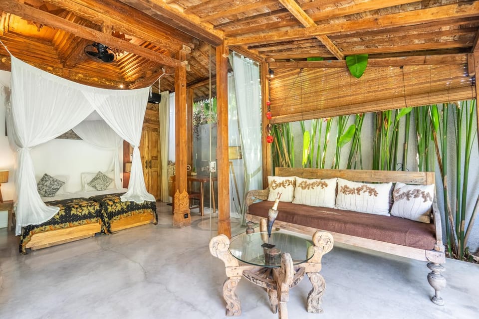 Bedroom, air conditioner