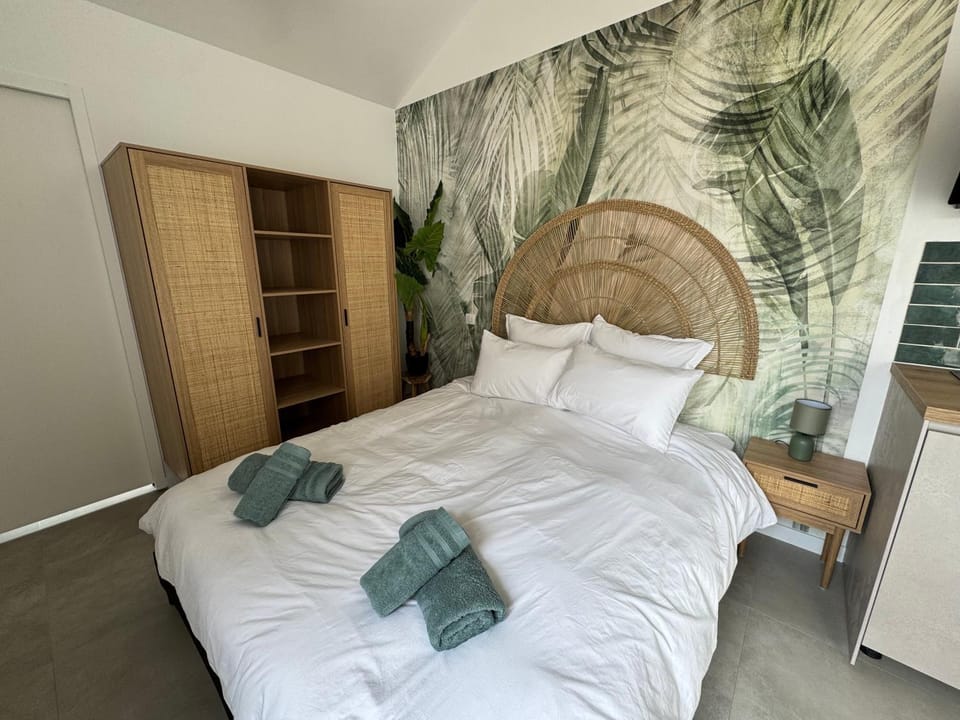 Oasis Balcon Vibes Tropicales Arena Parc Expo Clim Apartment in Mauguio