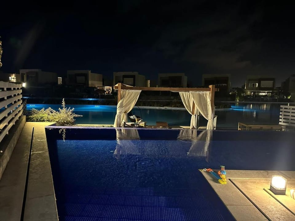Villa private pool on Lagoon Villa in Egypt
