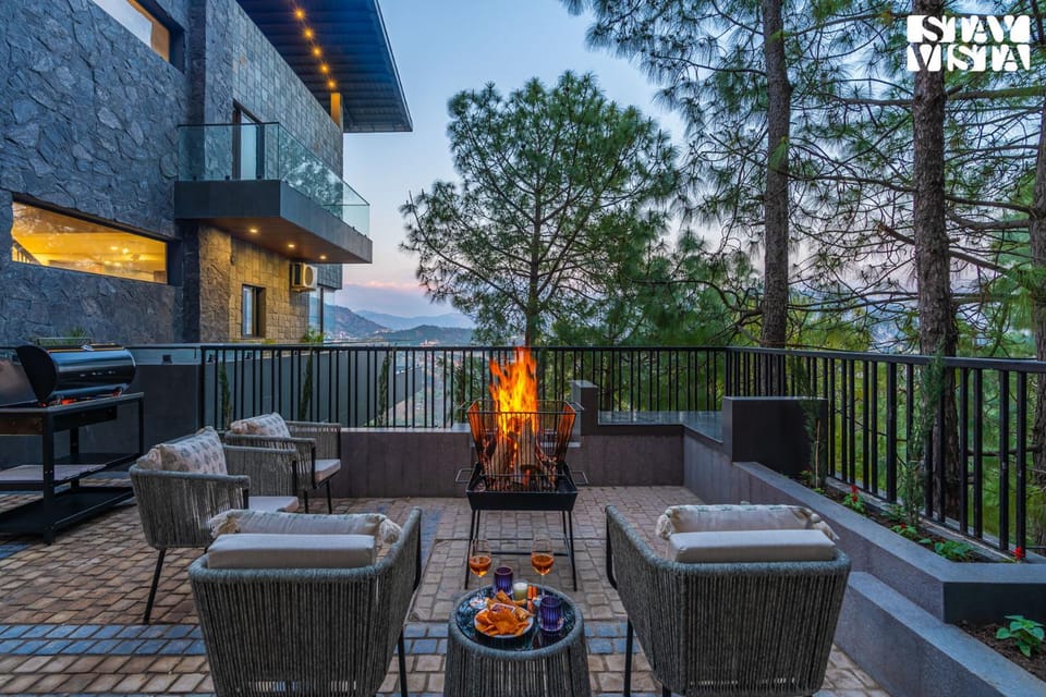 BBQ facilities, Balcony/Terrace, Seating area