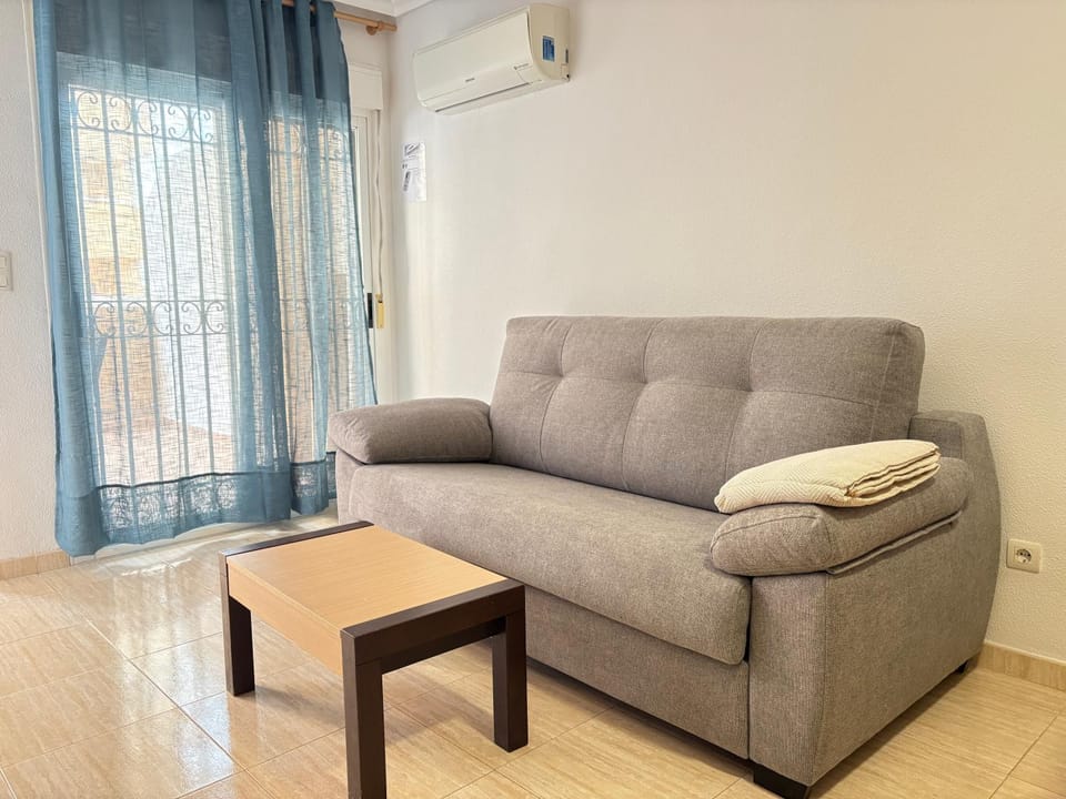 Living room, air conditioner