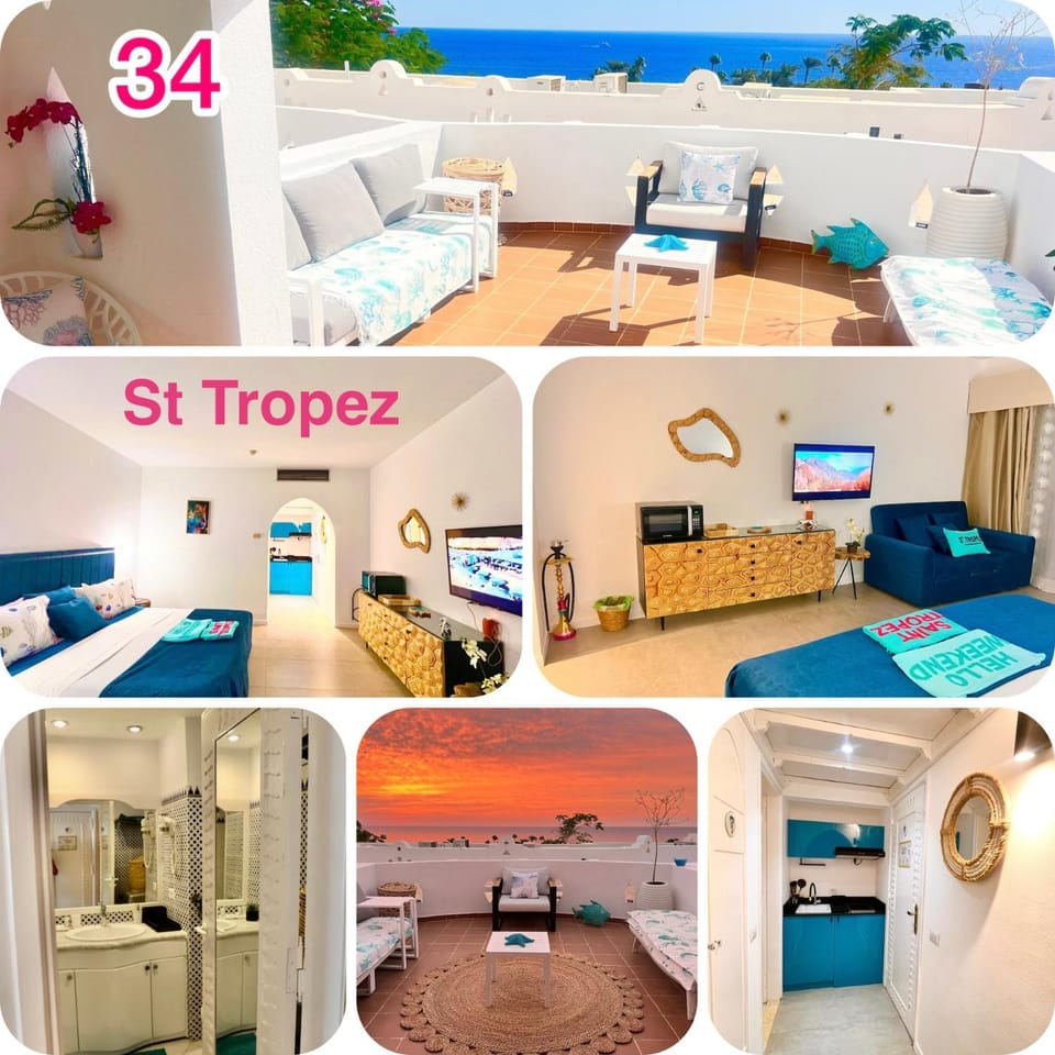Kitchen or kitchenette, Photo of the whole room, Sea view
