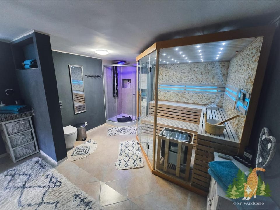 Shower, Toilet, Sauna, Sauna, Bathroom