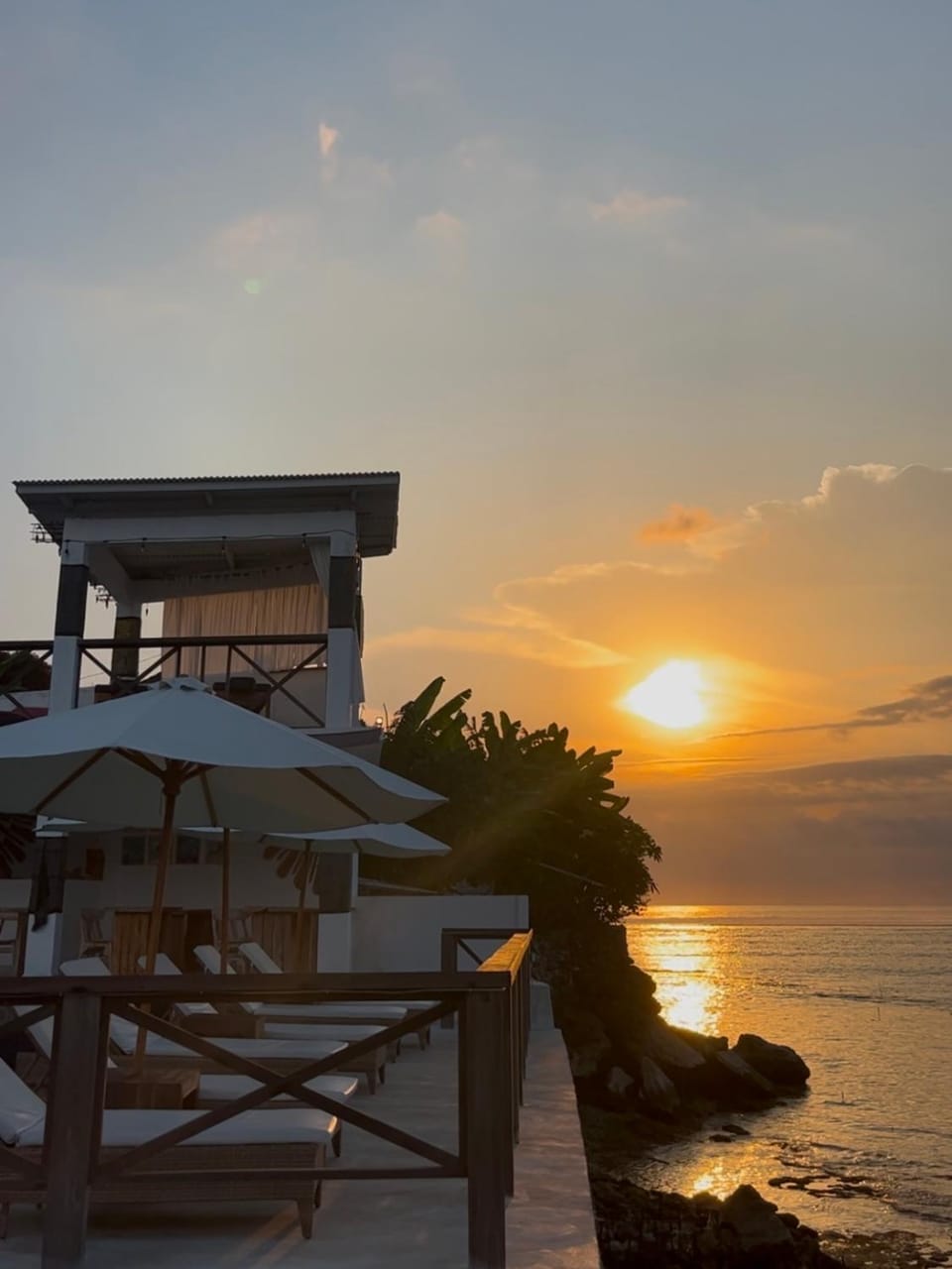 Natural landscape, Sea view, Sunset