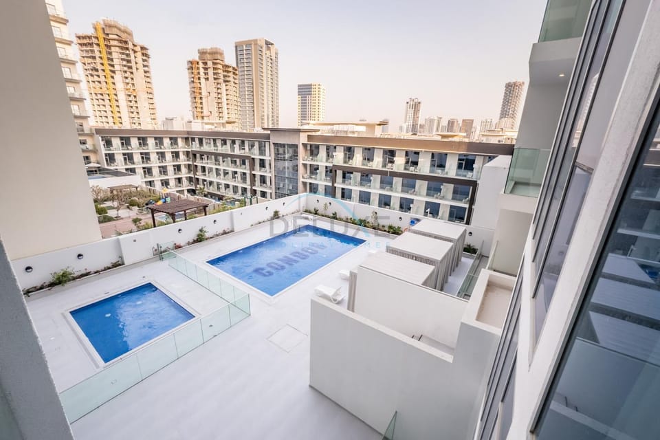 View (from property/room), Balcony/Terrace, Pool view