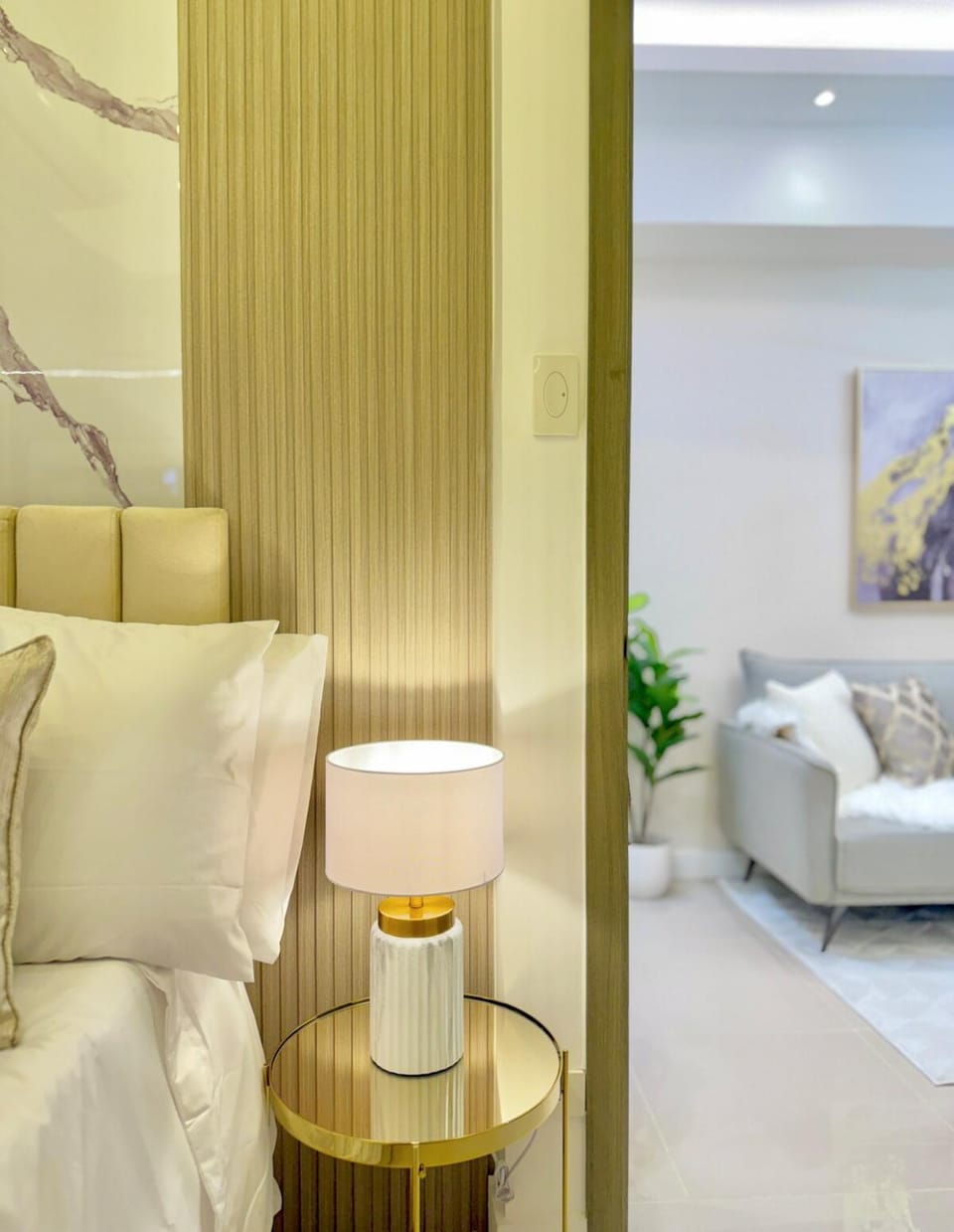 Living room, Bedroom