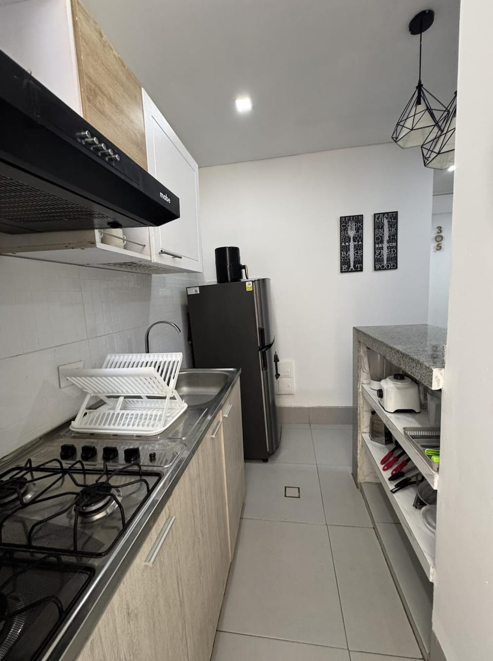 Kitchen or kitchenette
