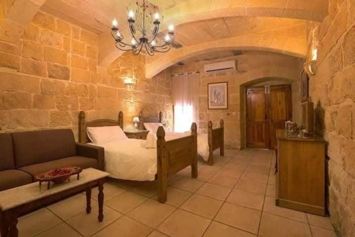 Rustic Farmhouse with Pool House in Malta