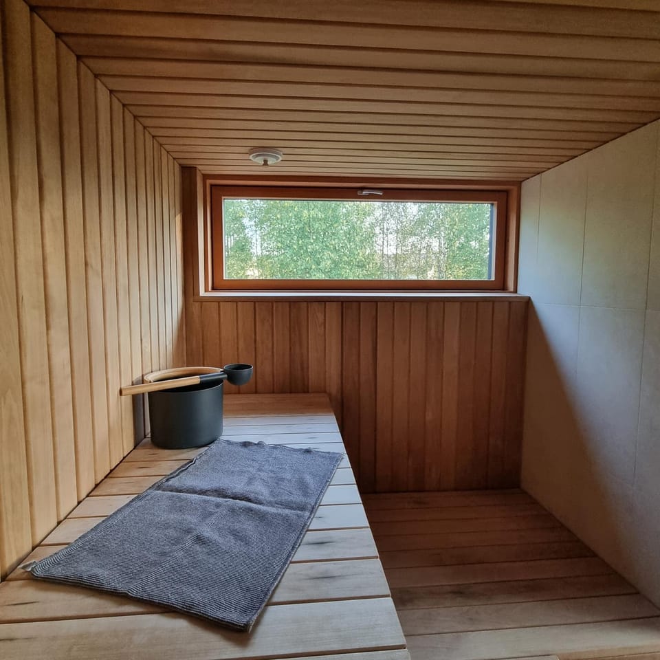 Viihtyisä vierasmaja saunalla Vacation rental in Finland