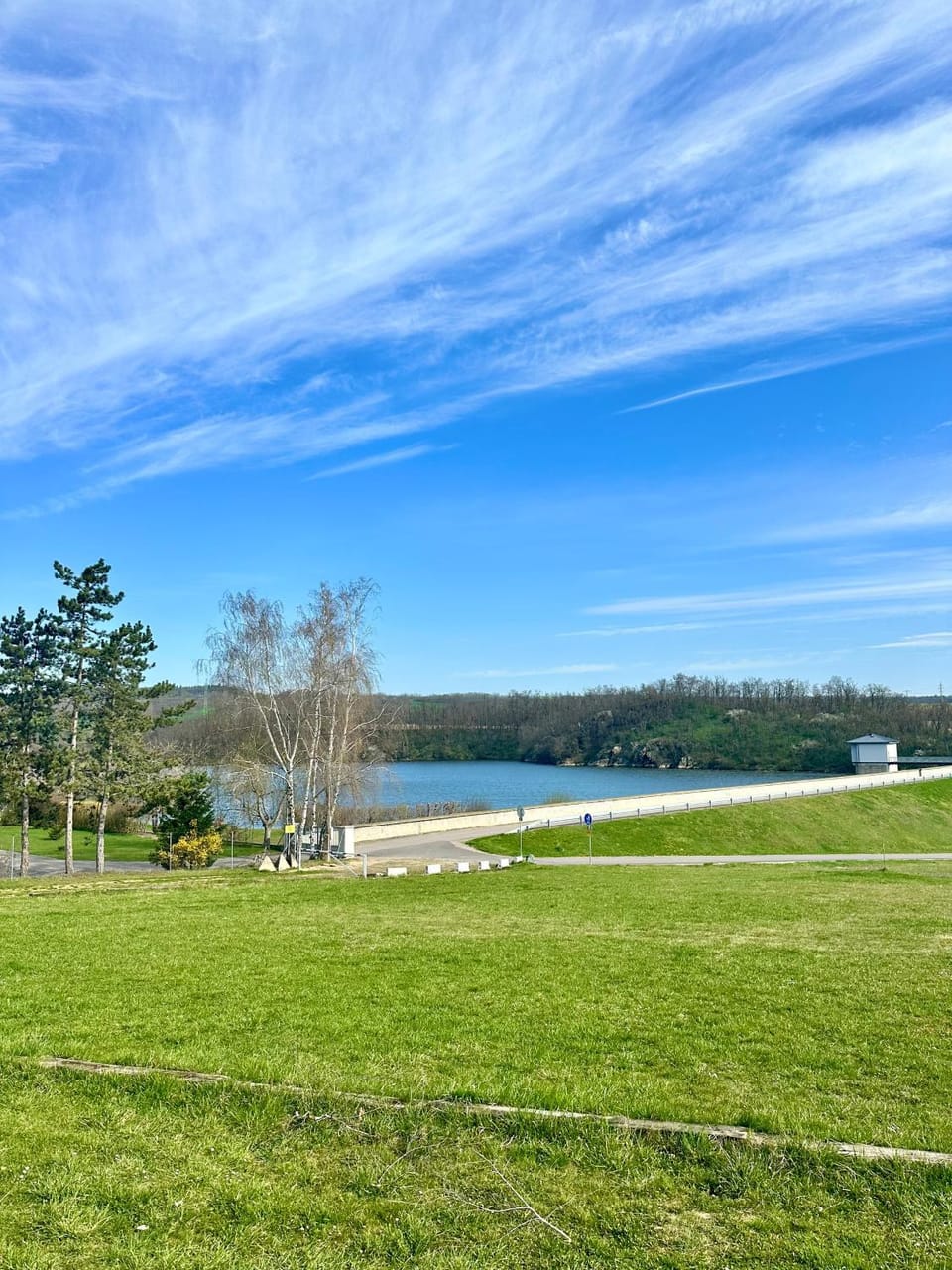 Natural landscape, Lake view