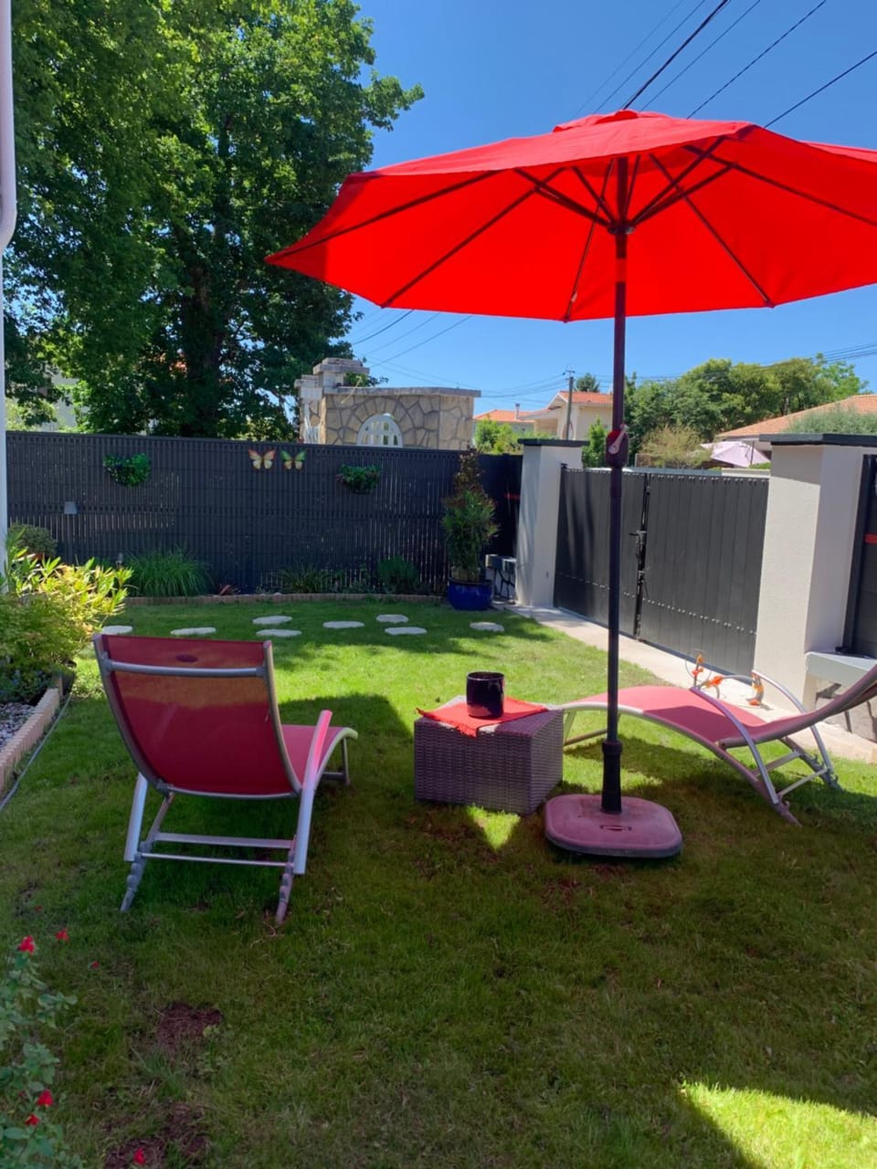 Garden, Garden view, sunbed