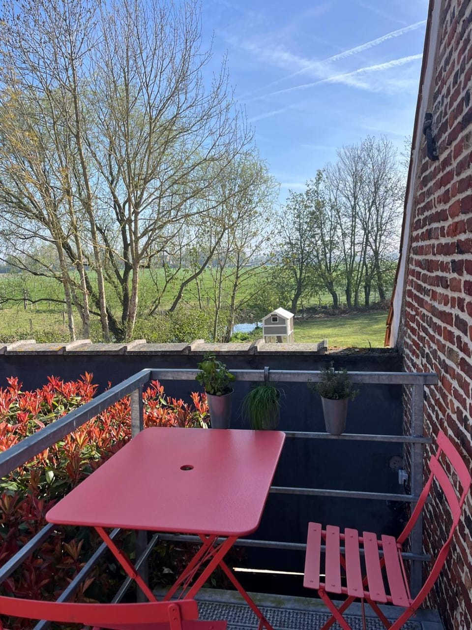 Appartement T2 en pleine nature au sein d'une ferme au carré Apartment in Flanders
