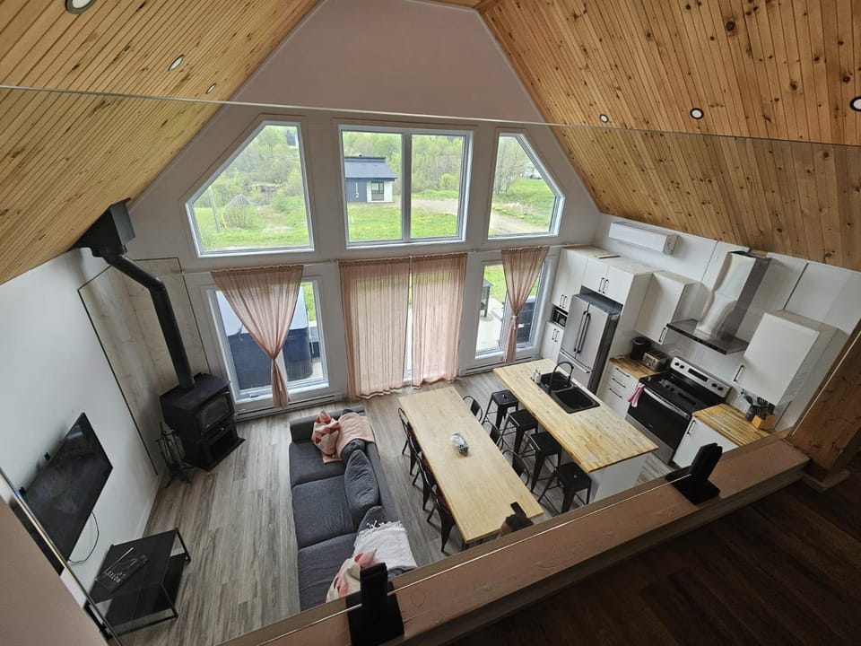 Le Chal'Heureux Chalet in Quebec