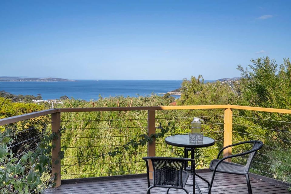 Ocean Views 20kms from CBD Sleeps 10 House in Tasmania
