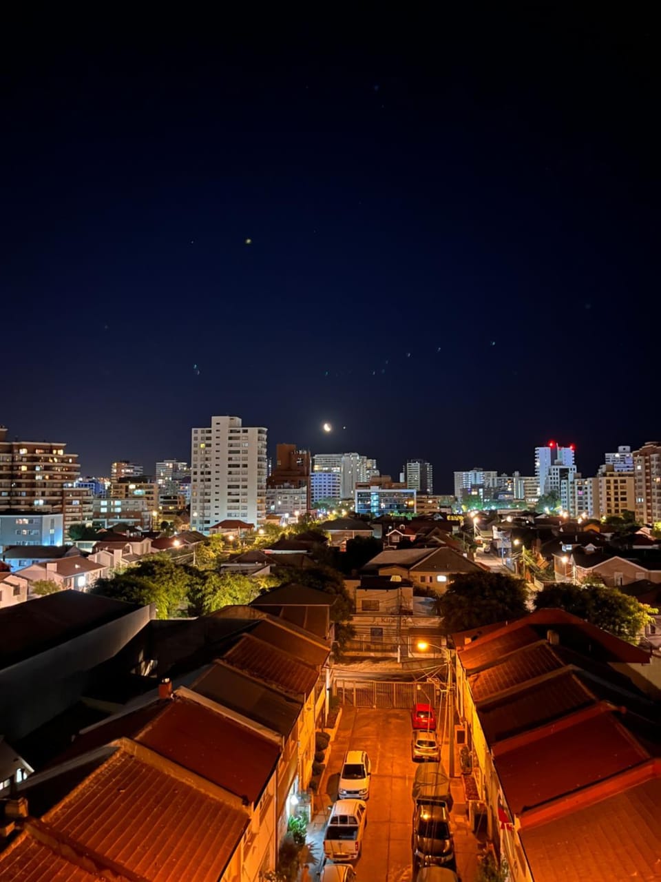 Night, City view