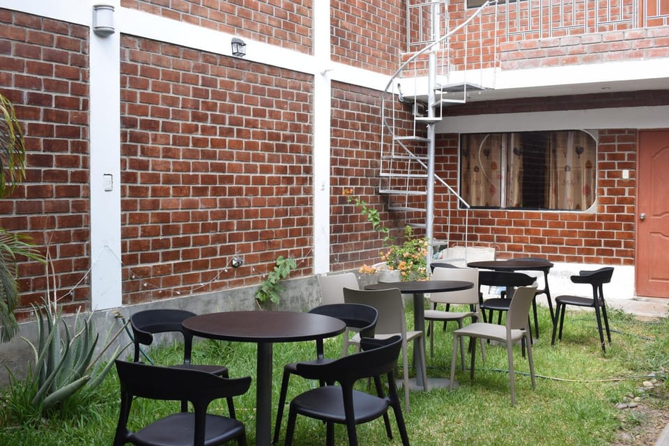 Property building, Patio
