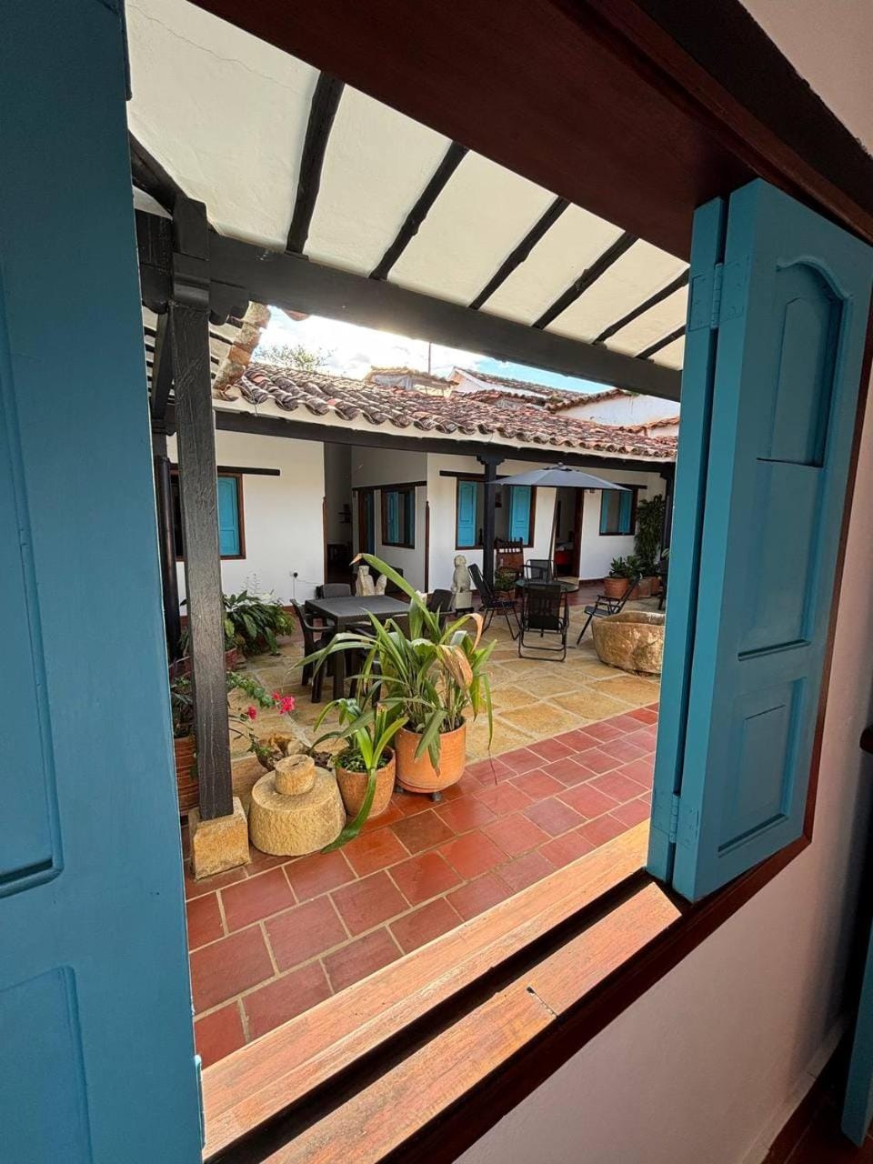 Inner courtyard view