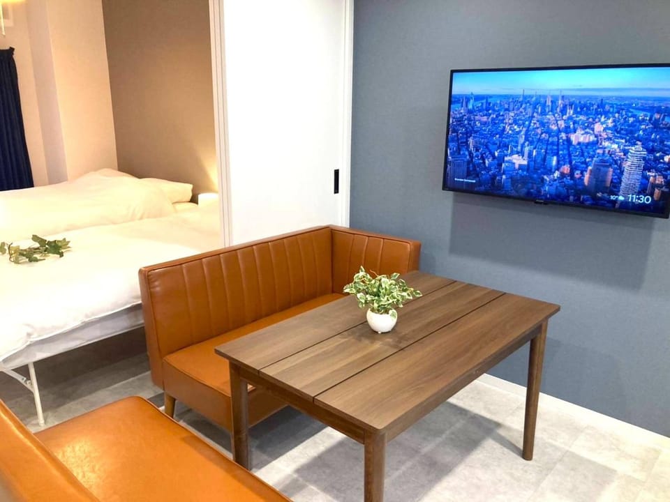 Bed, TV and multimedia